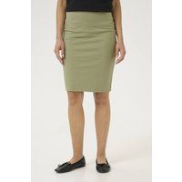Kaffe Women's Penny Cotton Blend Mini Skirt in Green | Size: XS