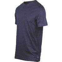 Mascot Customized Short Sleeve T-Shirt Dark Navy Medium 39.5" Chest (649KC)