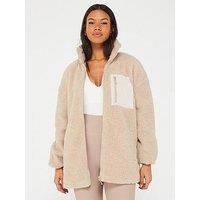 ONLY Women/'s Onltracy Sherpa Jacket CC OTW, Humus, XS