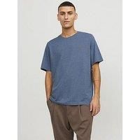Jack & Jones  JJEPAULOS  men's T shirt in Marine