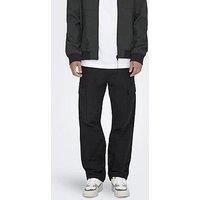 Only & Sons Only & Sons Ray Loose Fit Cargo Trousers - Beige
