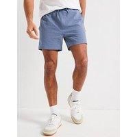 Only & Sons Only & Sons Ted Life Solid Seersucker Swim Shorts