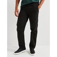 Only & Sons Loose Fit Drawstring Trousers - Black