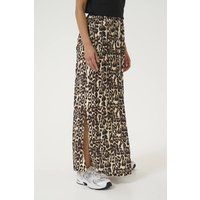 Kaffe Women's KAedita Amber Printed A-Line Skirt in Natural | Size: 8