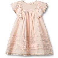 Wheat Girl/'s Mädchen Kleid Sommerkleid Minna GOTS Zertifiziert Playwear Dress, 2400 Powder, 116