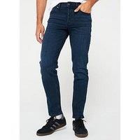 Jack & Jones Mens Tapered Fit Jeans Blue Denim Casual Trouser Pants, Size W30-38