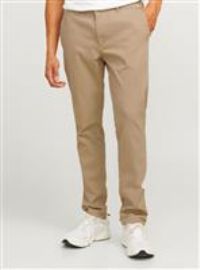 JJ REBEL Men/'s Jrebmichael Slim Sharp Noos Chino Trousers, Crockery, 33 W/32 L