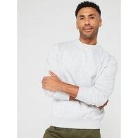 JACK & JONES Men/'s Jjeurban Edge Sweat Crew Neck Noos Sweatshirt, White Melange, XXL
