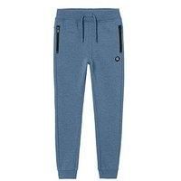 Name It Boys Logo Joggers - Coronet Blue
