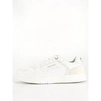 JACK & JONES Men/'s Jfwealing Pu Sneaker Noos, White Silver, 11 UK