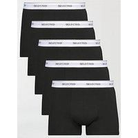 Selected Homme Lima 5 Pack Trunks - Black
