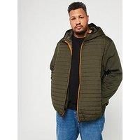 JACK&JONES PLUS Men/'s Jjemulti Quilted Jacket Noos Pls, Rosin/Detail: Jam Contrast, XXXXL