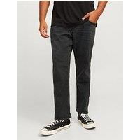 JACK&JONES PLUS Men/'s Jjiglenn Jjoriginal Mf 772 Noos Pls Jeans, Black Denim, 44 W/30 L