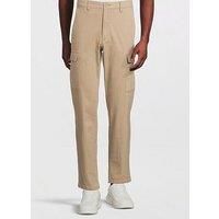 ONLY & SONS Men/'s Onsnicky Cargo Straight 0241 Pant Noos Trousers, Chinchilla, 28 W/32 L