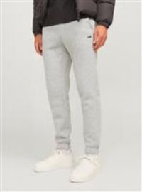 JJ REBEL Men/'s Jrebgorm Reg Rebel Logo Sweat Pants Noos Joggers, Light Grey Melange, S