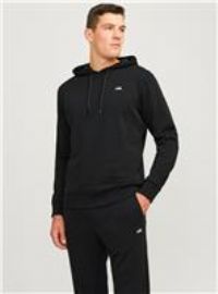 JJ REBEL Men/'s Jrebrebel Logo Sweat Hood Noos Sweatshirt, Black, S