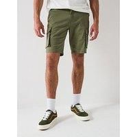 ONLY & SONS Men/'s Onscam Stage Cargo Shorts 6689 Life Noos, Deep Lichen Green, L