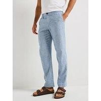 SELECTED FEMME Men/'s Slhreg-Malik Sun TRS Noos, Light Blue, 38