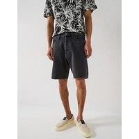 JACK & JONES Men/'s Jjitony Jjoriginal Shorts Sq 730, Black Denim/Pack:sq 737, L