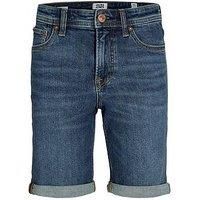 Jack & Jones Junior Boys Rick Original Denim Shorts - Dark Blue