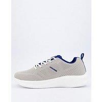 JACK & JONES Men/'s Jfwcroxley Knit Sneaker Noos, Vapor Blue Detail Monaco Blue, 10 UK