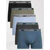 Jack & Jones Jacevan 5 Pack Solid Trunks - Black