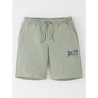 Jack & Jones Junior Boys Luke Sweat Shorts - Green