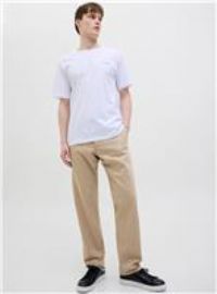 JJ REBEL Men/'s Jrebkenni Sharp Chino Noos, Crockery, 36 W/32 L