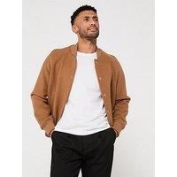 Selected Homme Roy Bomber Jacket - Brown