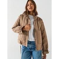 Only Waleria Quilted Jacket - Beige