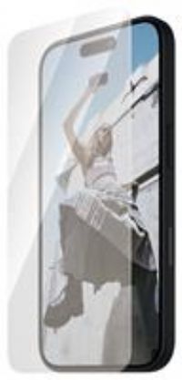PanzerGlass Safe Ultra Wide Fit Screen Protector for Apple iPhone 16/15 / 14 Pro| Edge to Edge Tempered Glass, Drop/Scratch Protection, Anti-Fingerprint, Easy Install, Case Friendly - Clear