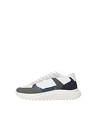 JACK & JONES Men/'s Jfwaspire Pu Runner Noos, White, 12 UK