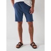 ONLY & SONS Men/'s Onscal Reg Struct Pleat Shorts, Vintage Indigo, XL