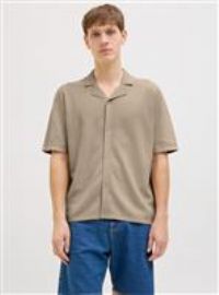JJ REBEL Men/'s Jrebwalker Knit Resort Ss, Crockery, M
