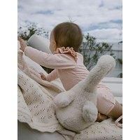 Lil Atelier Baby Girls Long Sleeve Rashsuit - Peach Whip