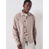 Selected Homme Henry Relaxed Fit Overshirt - Sand Mix