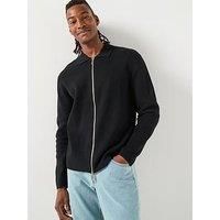 Selected Light Knit Full Zip Cardigan Sweatjacket Men