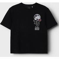 Name It Girls Swiftie Eras Short Sleeve Tshirt - Black