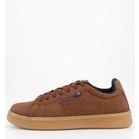 JACK & JONES Haven Tumble Polyurethane Men/'s Cognac Trainers - UK 8