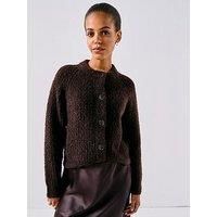 Vero Moda Carmen O-Neck Cardigan - Brown