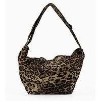 Pieces Pcamanda Fabric Leopard Xl Bumbag - Multi