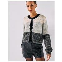 Vero Moda Vmjenna Colour Block Cardigan - Multi