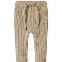 Lil Atelier Baby Boys Marl Leggings - Brown