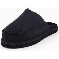 Jack & Jones Manor Moc Polyester Men's Anthracite Mules