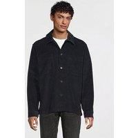 Selected Homme Regtate Cord Casual Overshirt - Navy