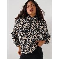 ONLY Women/'s Onlnew Dallas L/S Highneck Zip SWT Noos, Black, XS
