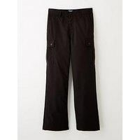 Jack & Jones Junior Boys Karl Kurtis Snap Tech Cargo Trousers - Black