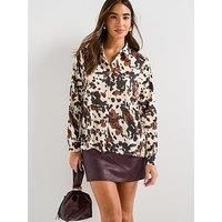 Only Nova Life Elite Long Sleeve Grace Shirt - Brown