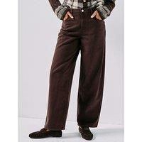 Only Onlsolla Relaxed Jeans - Brown