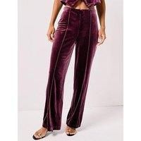 Vero Moda Vera Moda Wide Leg Velvet Pant